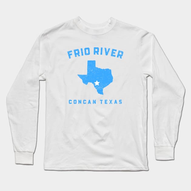 FRIO RIVER CONCAN TEXAS Long Sleeve T-Shirt by Cult Classics